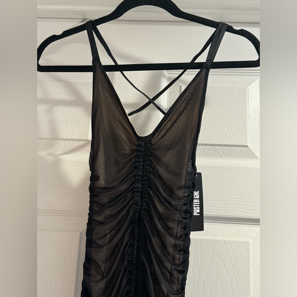 Poster girl x Dolls Kill Swipe Right Mini Dress NWT - Picture 5 of 8